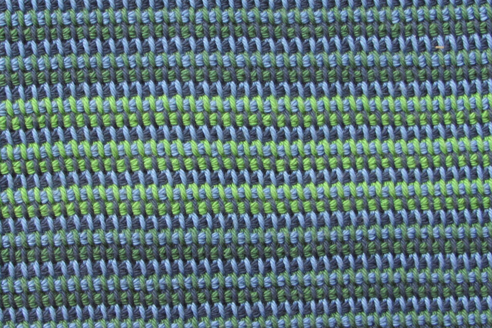 tunische basissteek in 4 kleuren